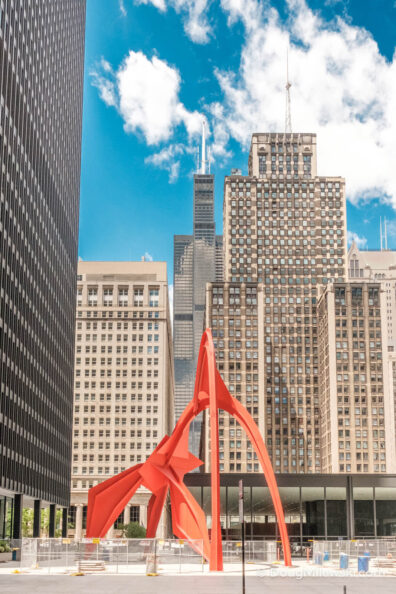 Calder's Flamingo