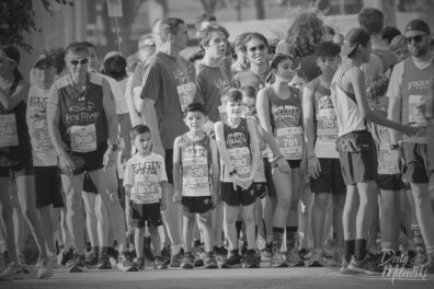 Kids Prepare for Race